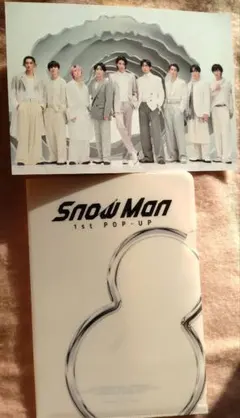 SnowMan 1st POPUP ミニポスター　Lホルダーセット