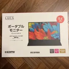 IRIS OHYAMA LUCA ポータブルモニター ILD-A1616MS-B