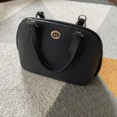 COACH レザー ショルダーバッグ ブラック