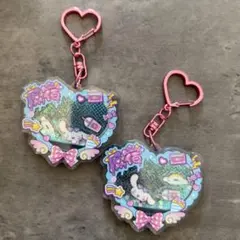 サンリオ シークレット アクリルキーホルダー 原宿 限定 シナモロール 2個