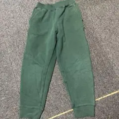 ダークグリーン スウェットパンツ
