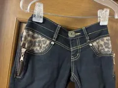 d.i.a. レオパード　スキニーデニム