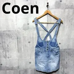 Coen コーエン デニムジャンスカ サロペット Mのサムネイル