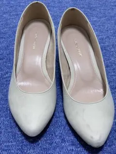 MODE KAORI ウェッジソールパンプス アイボリーのサムネイル