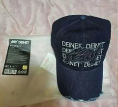 ヨンジュン GGUM DEINET キャップ 黒 ブラック 帽子　トレカ 特典 TXT ヨンジュン GGUM CAP キャップ 帽子 ブルー - メルカリ