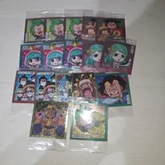 ワンピース キャラクターシール 17枚セット