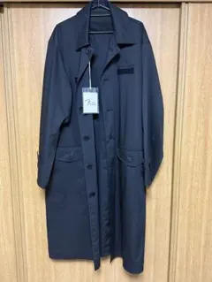 たけのこの山 未使用 ヨウジヤマモト トレンチコート ウールギャバ Yohji Yamamoto pour homme のウールギャバトレンチコートを使用した