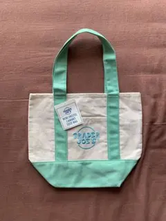 TRADER JOE'S トートバッグ ミントグリーン