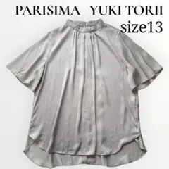 PARISIMA YUKI TORII フレアスリーブ タックブラウス　13号のサムネイル
