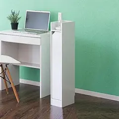 【新品】ルーター収納ラック スリム ホワイト