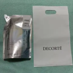 【未使用】ちふれ クレンジングリキッド 詰め替え DECORTEのショッパーのサムネイル
