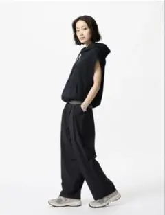 UNIQLO ウルトラストレッチアクティブワイドパンツ