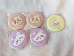 まじかるちいかわ おかおマット缶バッジ モモンガ シーサー オデ