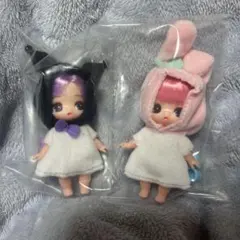即日発送⭐︎ぷちリカちゃん　サンリオキャラクターズコレクション　マイメロ&クロミ