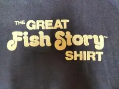 80'sUSA製THE GREAT Fish Story SHIRTフィッシング