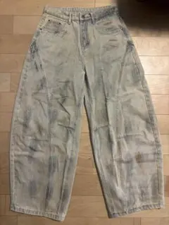 9090 Buggy Ballon Denim Pants リアルツリー柄 - メルカリ