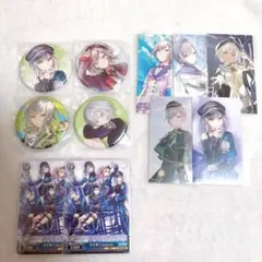 プロセカ 日野森志歩 CD特典 缶バッジ イラストカード ヴァイスシュヴァルツ