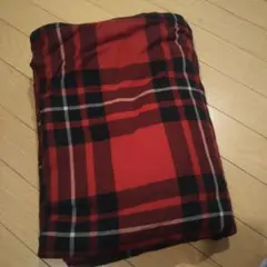 無印良品 掛け布団カバー 赤チェック