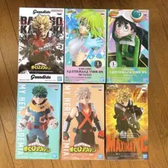 ヒロアカ フィギュア MAXIMATIC 緑谷 爆豪 焦凍 お茶子 ミルコ - メルカリ