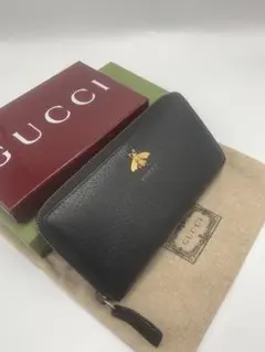 グッチ GUCCI カードケース アニマリエ ビー 蜂 ブラック - メルカリ