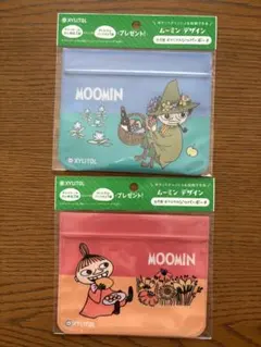 【匿名配送】MOOMIN×XYLITOL・ムーミン・オリジナルジッパーポーチ