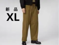 新品　UNIQLOＵコーデュロイユーティリティパンツ　XLブラウンユニクロユー茶