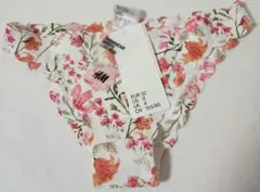 H&M ビキニボトム 花柄 スカラップ 新品のサムネイル