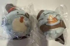 コメダ珈琲店 すみっコぐらし とかげ てのりぬいぐるみ ぶらさげぬいぐるみ 2種
