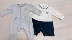 入園式 バースデイ アカチャンホンポ ロンパース 70 長袖 出産準備