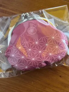 『京都御所限定』✨✨がま口　財布　麻の葉模様