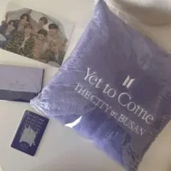 BTS yet to come　釜山ホテル 特典【タオル・クッション】 BTS yet to come 釜山ホテル 特典【タオル・クッション】 - メルカリ