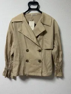 【未使用】ナイスクラップ 薄手ジャケットコート F