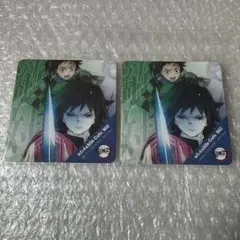 鬼滅の刃 ufotable cafe 結んだ縁 第一期 冨岡　義勇 コースター