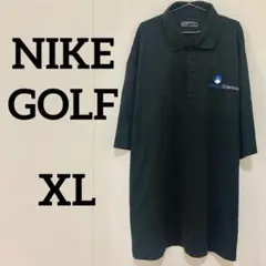 【NIKE GOLF】ポロシャツ ロゴ刺繍 ブラック LGGのサムネイル
