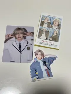 道枝駿佑セット HARDWORKトレカFC限定特典 証明写真