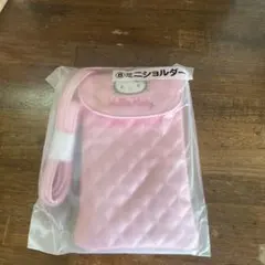 ハローキティ キルティングポーチ ピンク 一番くじ