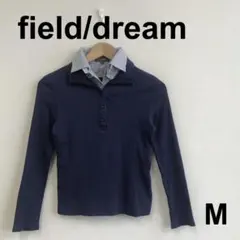 値下　C0714A11【field/dream】重ね着風シャツのサムネイル