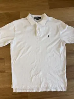 Ralph Lauren ポロシャツ ホワイト Lサイズ