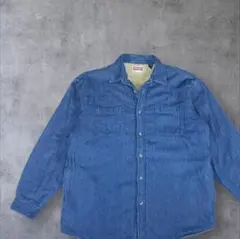 90s Wrangler 裏ボアデニムジャケット L サイズ 1406