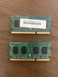 Samsung PC3-10600S 2GB メモリ 2枚セットのサムネイル