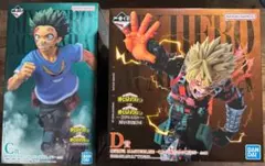 僕のヒーローアカデミア 紡がれる想い C賞緑谷出久 D賞爆豪勝己 フィギュア