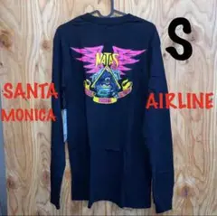 NATAS 長袖　Tシャツ　SANTA MONICA AIRLINE  新品　S
