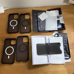 iPhone 13 Pro MAX MagSafe ケース4個、保護ガラス4個