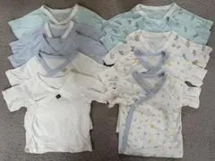 赤ちゃん用肌着セット 50~60cm 20点+ガーゼ11点