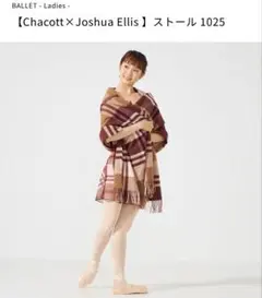 2024年限定品/Chacott×Joshua Ellis ストール 1025