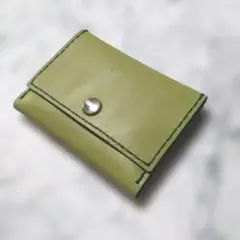 ハンドメイド 本革ミニ財布・カードケース