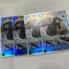 トラファルガー・ロー sr st17-002 4枚　ワンピースカード