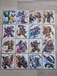 仮面ライダー 色紙art Part1 コンプリート セット