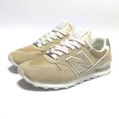 New Balance WL996RE2 23cmレディーススニーカー ベージュ