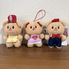 Butterbear バターベア おしゃれポップ マスコット 3種セット